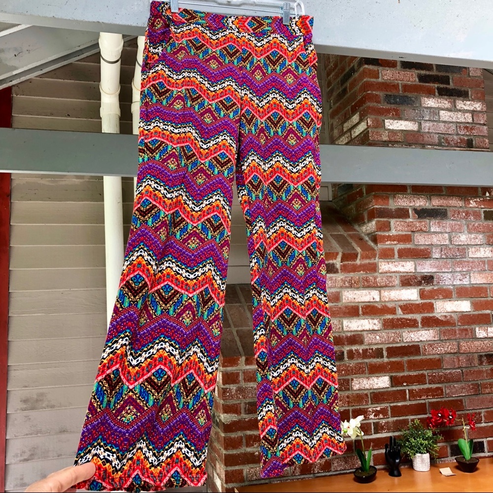 BCX Multicolor Palazzo Pants